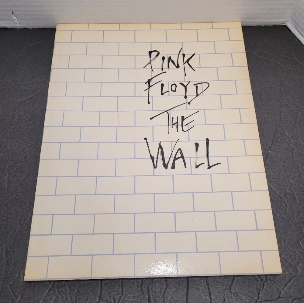 Pink Floyd The Wall Sheet Music Book Vintage